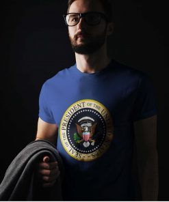 Fake Presidential Seal Shirt Parody Presidential Seal Shirt Anti Trump Shirt Shirt Charles Leazott Shirt 45 is a Puppet Shirt
