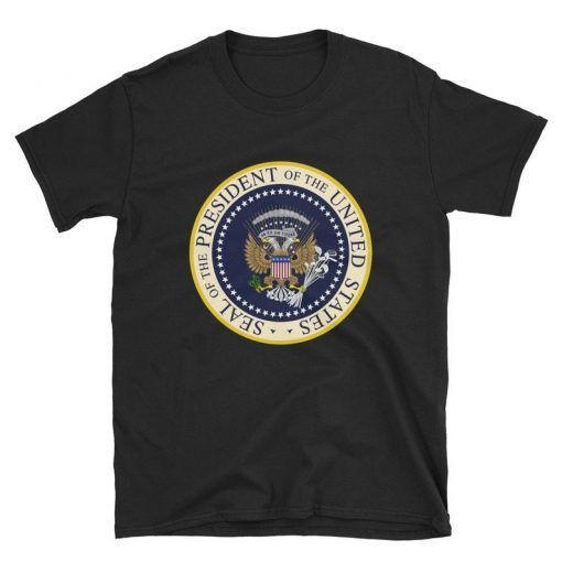 Fake Presidential Seal T-Shirt Trump Fake Russian presidential seal 45 is a puppet political shirt