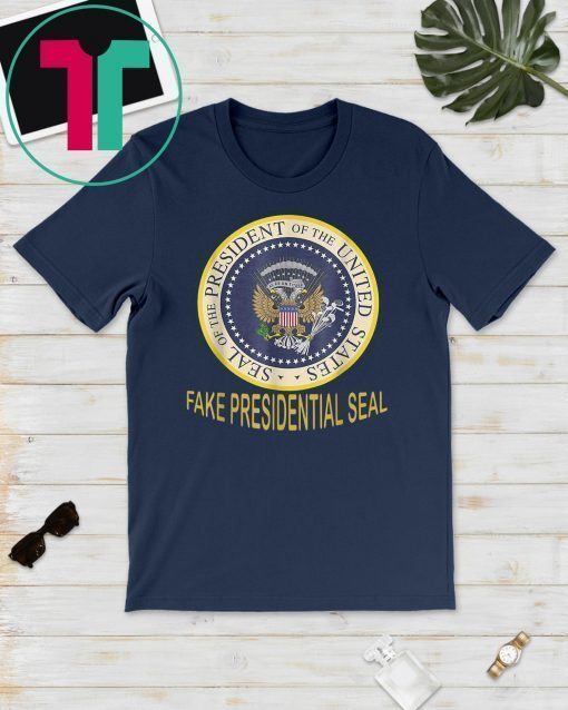 Fake Presidential Seal Vintage T-Shirt - Image 3