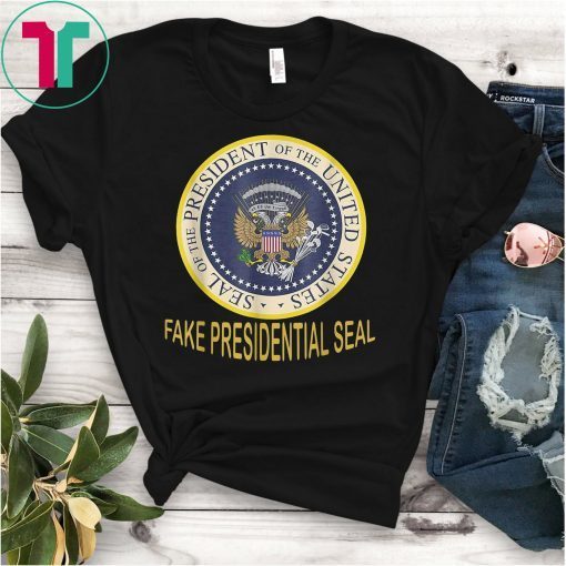 Fake Presidential Seal Vintage T-Shirt - Image 4