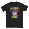 France - Women's Soccer with USA Shield Champions 2019 T-Shirt