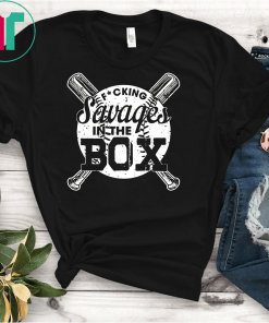 Fucking-Savages My Guys Are Savages In That Box Premium Gift T-Shirt Aaron Boone Gift T-Shirt