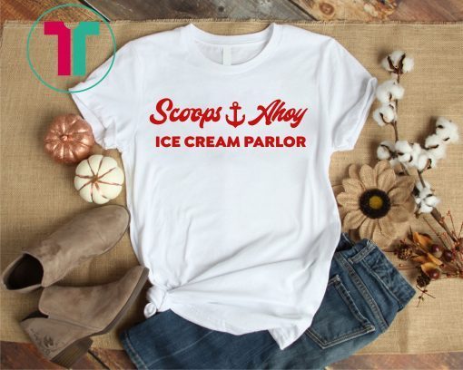 Funny Scoops Ahoy Ice Cream Parlor Gift Shirt