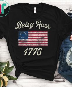God Bless America Betsy Ross Flag 1776 Vintage Shirt