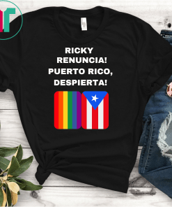 Homophobic Ricky Renuncia Que Renuncia Que Se Vaya LGBTQ T-Shirts