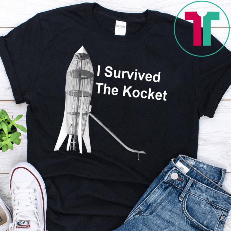 i survived the rocket tee shirt