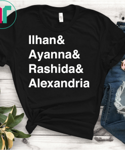 Ilhan Ayanna Rashida Alexandria Congress Democrat T-Shirt