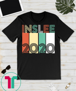 Inslee 2020 President New Retro Vintage Design 2 T-Shirt