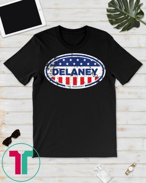 John Delaney for President 2020 Distressed 46 T-Shirt