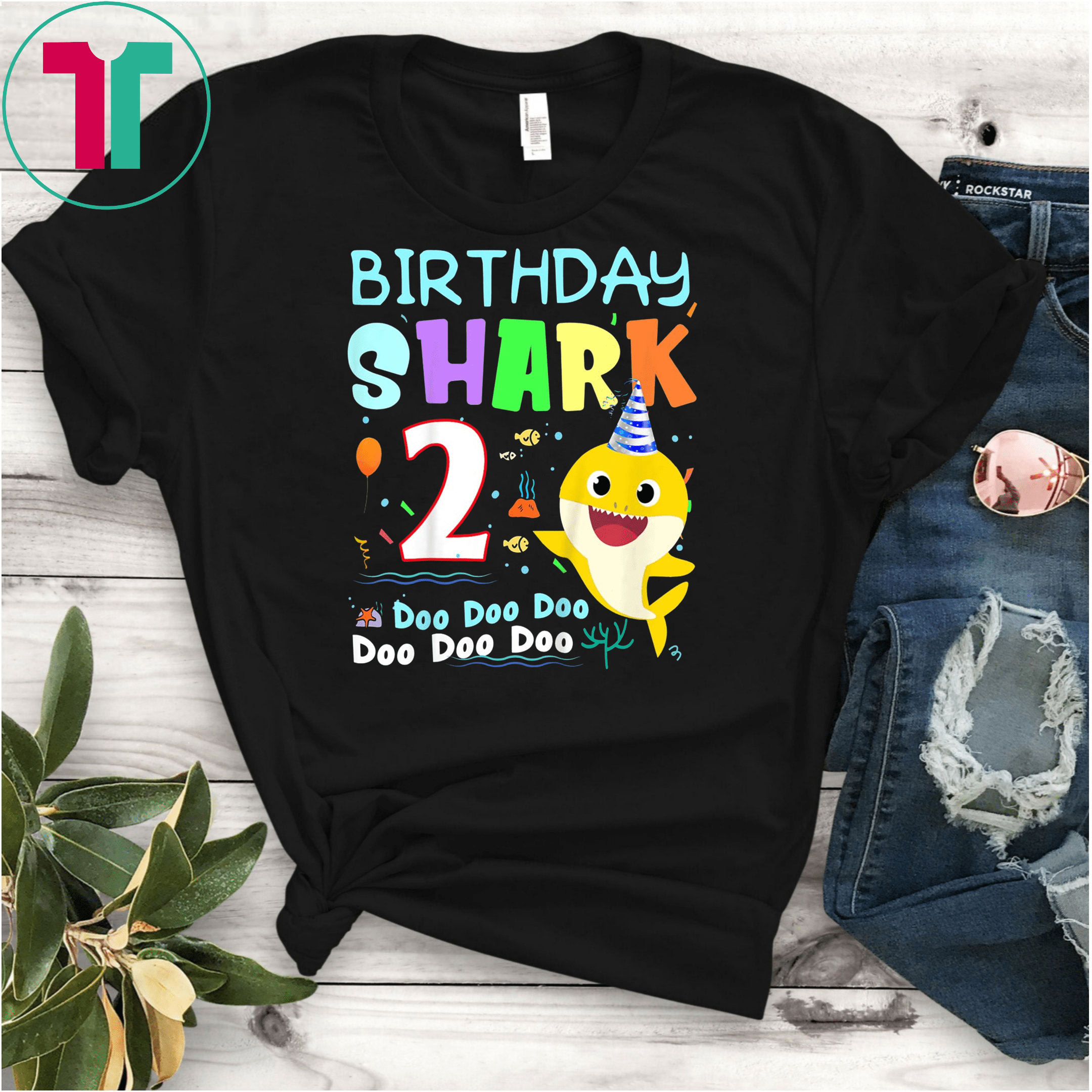 Free Free 334 Baby Shark 2Nd Birthday Shirt Svg SVG PNG EPS DXF File