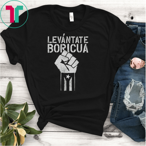 Levantate Boricua, Ricky Renuncia Gift T-Shirt