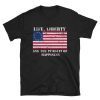 Life Liberty and The Pursuit of Happiness Betsy Ross Flag Gift T-Shirt