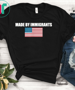 Made by Immigrants USA Flag T-Shirt