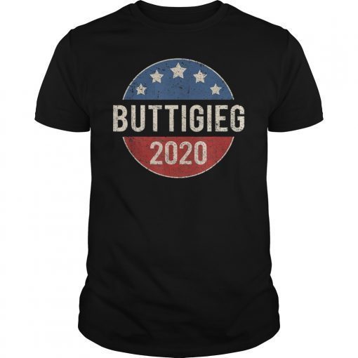Mayor Pete 2020 Retro Button Vintage Patriotic Election T-Shirt