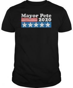 Mayor Pete Buttigieg President 2020 Retro Distressed TShirts