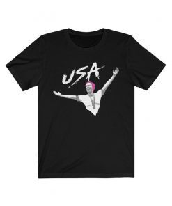 Megan Rapinoe Fan Inspired T-Shirt Women's USA Soccer Team America Champs Champions Alex Morgan Lesbian Anti Trump TShirt Unisex Tee Shirt
