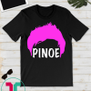 Megan Rapinoe Pinoe Hair Silhouette Womens Soccer T Shirt