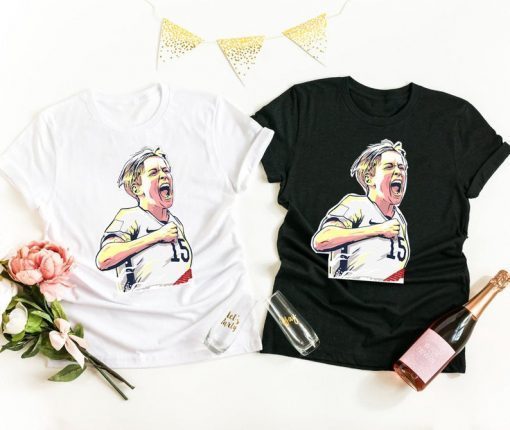 Megan Rapinoe T-Shirt - USWNT Player Custom Apparel soccer, world cup tshirt, Rapinoe tee, uswnt tshirt