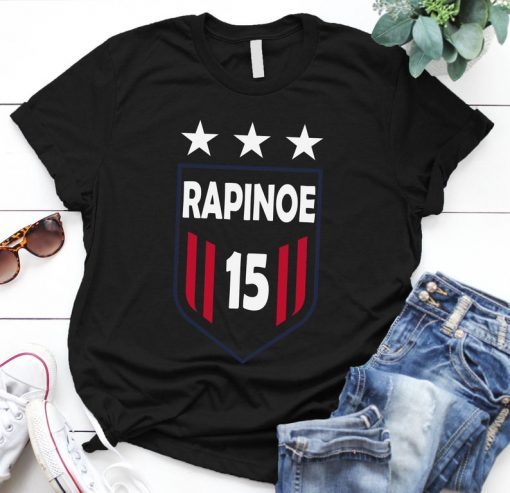 Megan Rapinoe Women's National Soccer Team Shirt USWNT Alex Morgan, Julie Ertz, Tobin Heath, kelley O’Hara , Mallory Pugh.