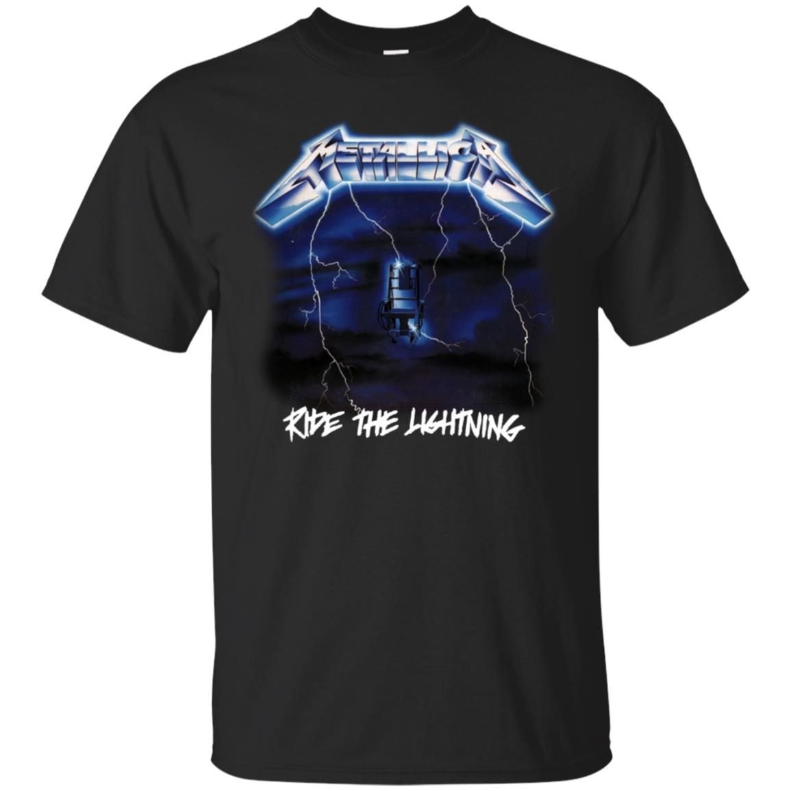 metallica ride the lightning tour shirt