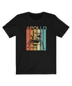 Moon Landing 50th Anniversary Shirt, Apollo 11 T Shirt, Space Lover Gift, Vintage Coloring, Retro Science Shirt, Man On Moon 50 Years