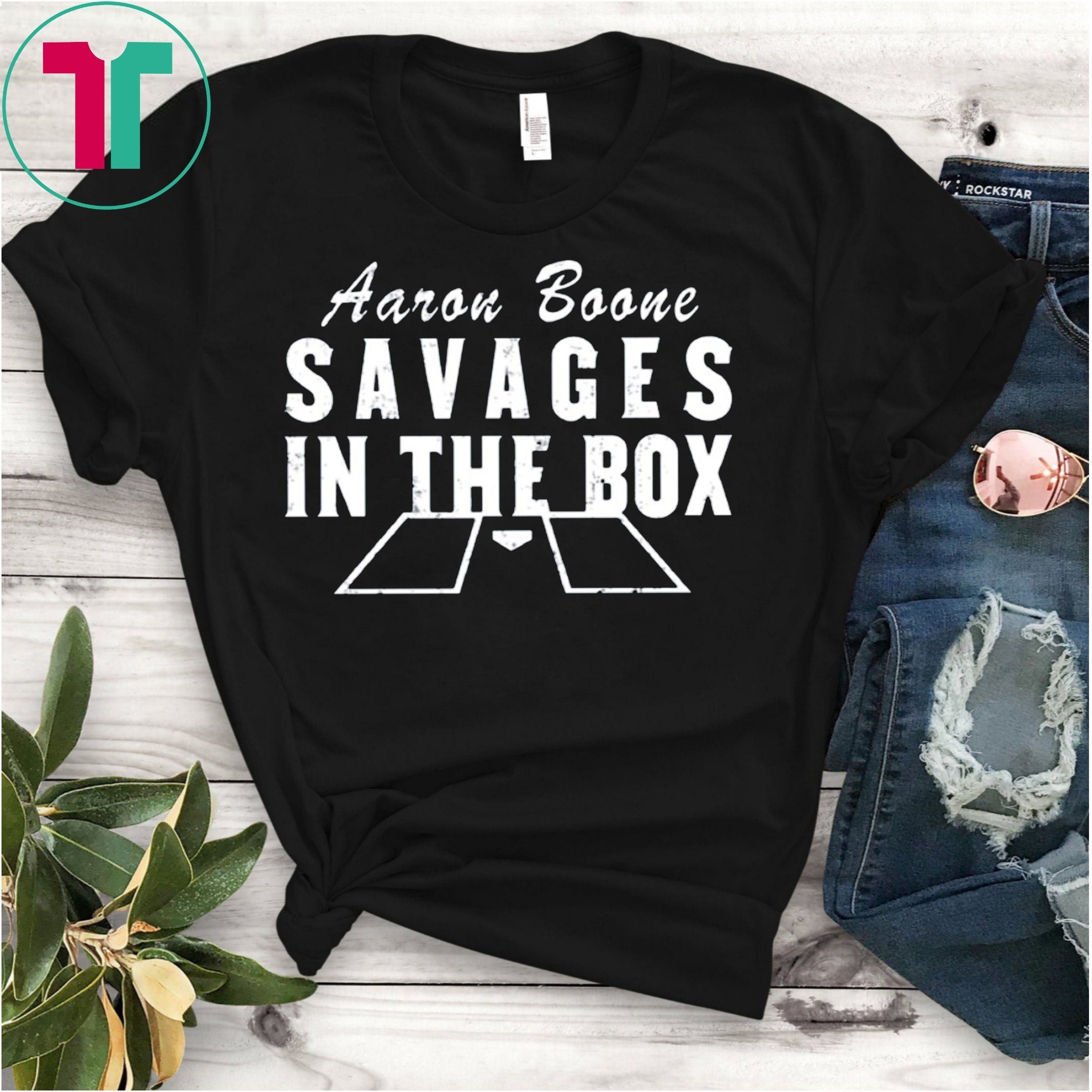 Aaron Boone Aaron Judge Fucking Savages My Guys Are Fucking Savages In That  Fucking Box T-Shirt - TeeNavi