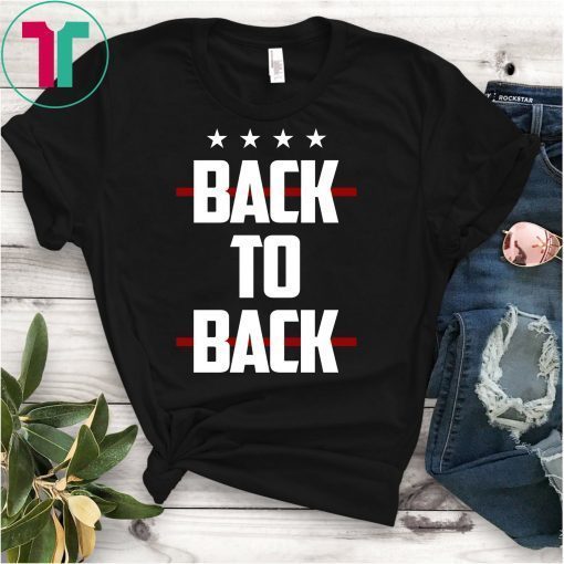 National Womens Soccer Back To Back Four Stars 2019 T-Shirt