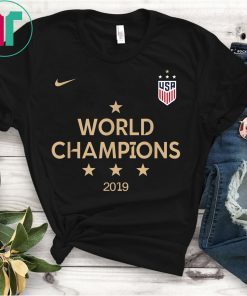 2019 Women’s World Cup Champions USA Soccer T-Shirt