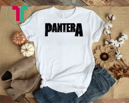 white pantera t shirt