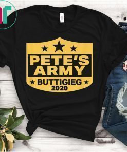 Pete's Army Team Pete Buttigieg T-Shirt