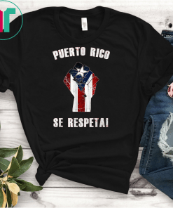 Puerto Rico Se Respeta Resiste Protest Flag Fist T-Shirts