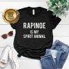 Rapinoe Is My Spirit Animal T-Shirt , Rapinoe Jersey Gift T-Shirt