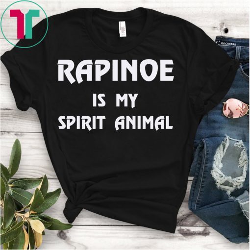 Rapinoe Is My Spirit Animal T-Shirt United States Women's National Soccer Team Shirt USWNT Alex Morgan,Julie Ertz,Tobin Heath,Megan RUnisex