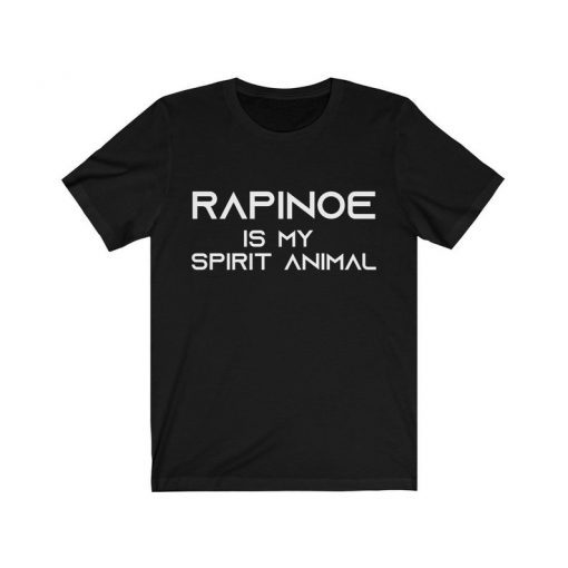 Rapinoe is my Spirit Animal T-Shirt Gift Shirt Megan Rapinoe Shirt USA Team Shirt Summer Shirt Soccer Lovers