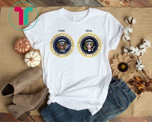 Real Fake Presidential Seal T-Shirt