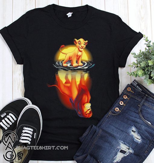 Reflection the lion king t-shirt