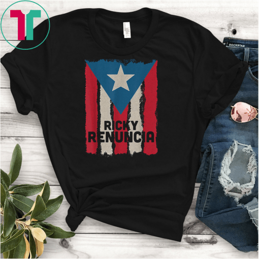 Ricky Renuncia Shirt Por Puerto Rico Politic Scandal T-Shirt