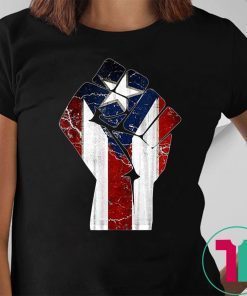 Ricky renuncia puerto rico flag tee shirt