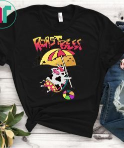 Roast Beef T-Shirt Things Roastbeef Real Fans Cow on Beach Shirt