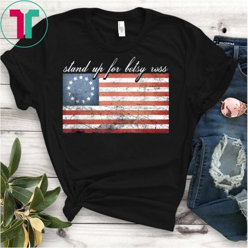 Rush Betsy Ross Limbaugh 13 Colonies Stars Flag T-Shirt
