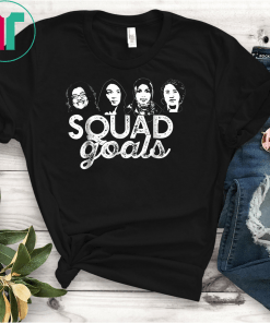 SQUAD GOALS Shirt Congress Tlaib Ocasio-Cortez Omar Pressley