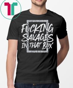 Savages In That Box New York Baseball Shirt