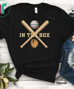 Savages In The Box Shirt, Yankees Savages T-Shirt, Baseball Fans T-Shirt