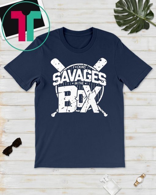 Savages In The Box Yankees T-Shirt