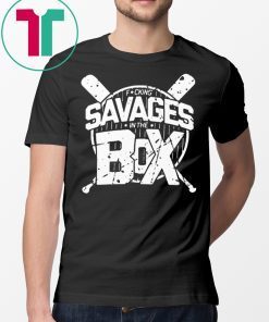 Savages In The Box Yankees T-Shirt