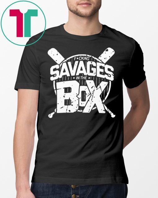 Savages In The Box Yankees T-Shirt