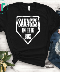 Short-Sleeve Unisex T-Shirt savages in the box Yankees savages shirt