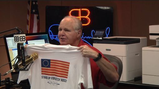 Stand Up For Betsy Ross Flag The Rush Limbaugh Show Signature shirt