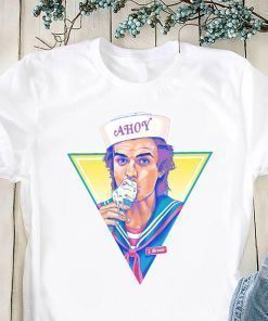 Steve harrington scoop ahoy stranger things shirt