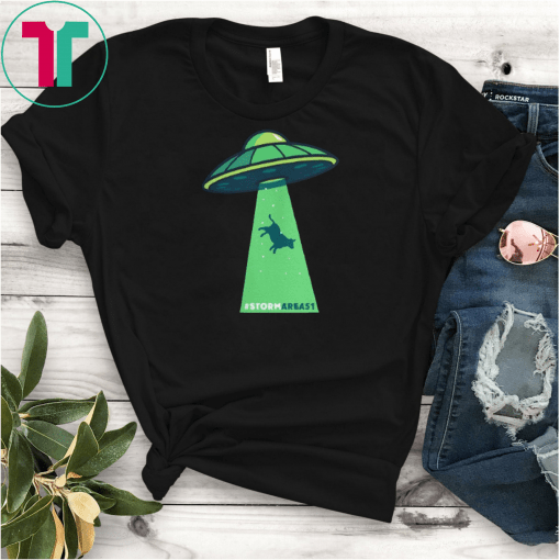 Storm Area 51 UFO Cow Abduction T-Shirt